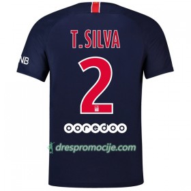 Paris Saint-Germain Dres T.Silva 2 Domaći 2018/19 Kratkih Rukava